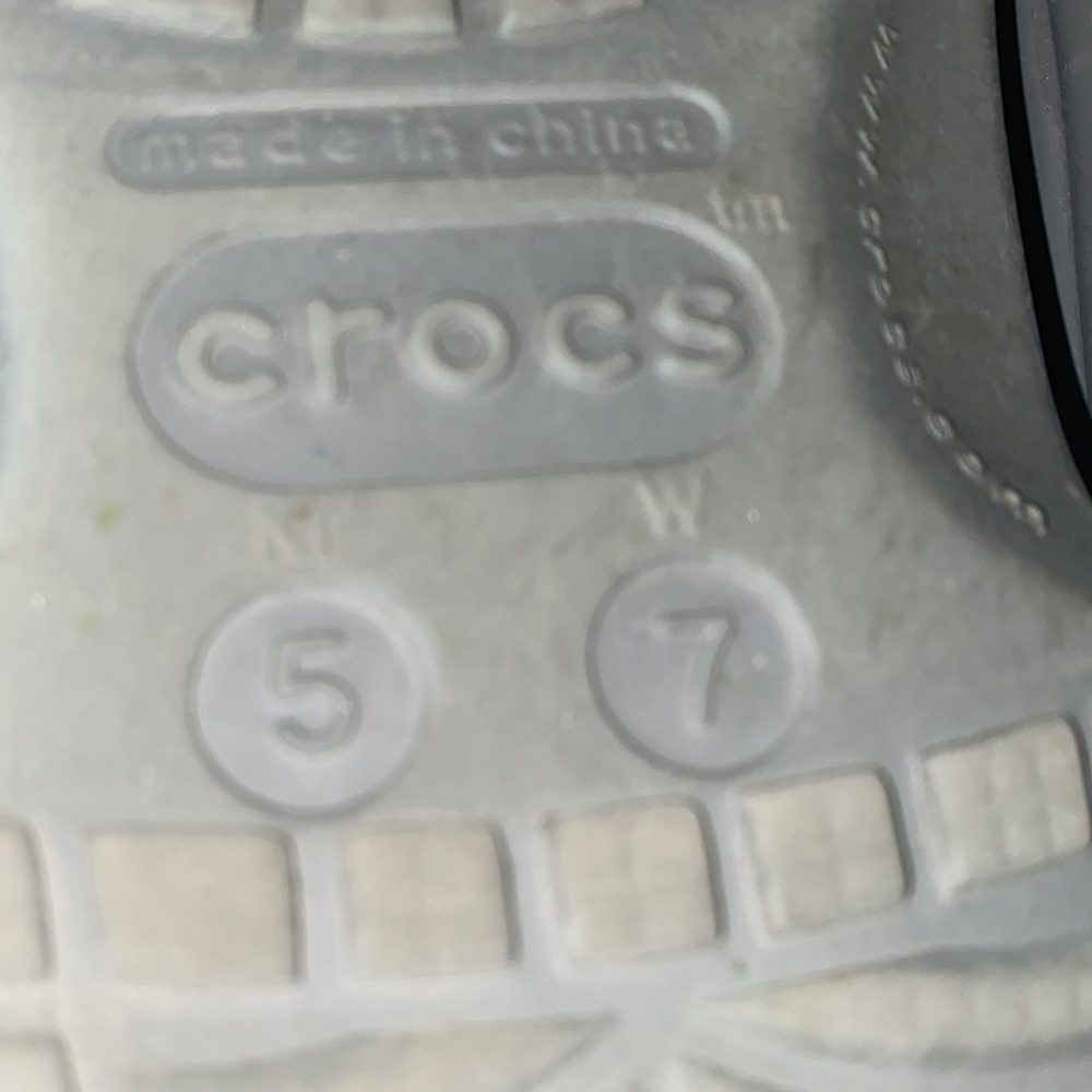Gray Crocs - image 3